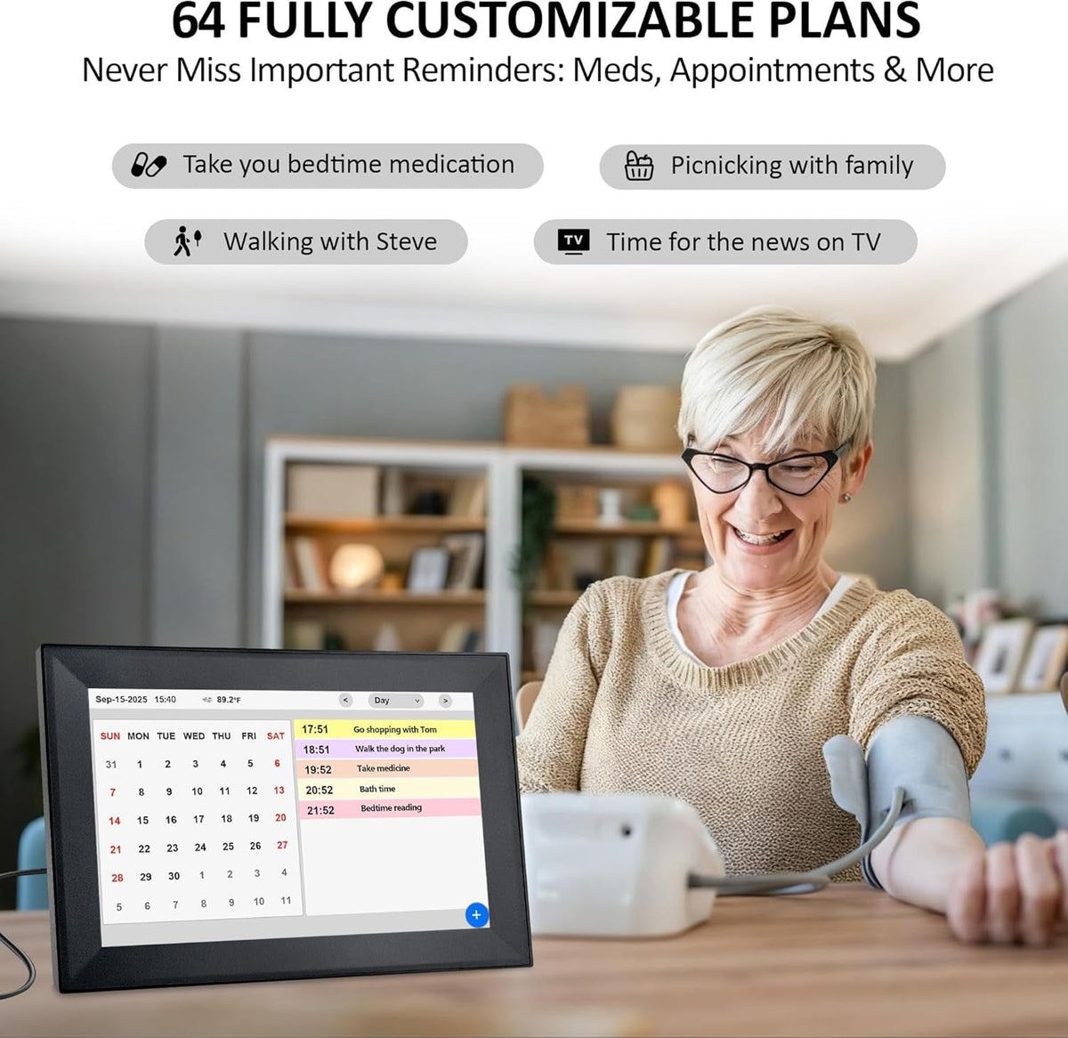 DageCres 10.1-Inch Large Touchscreen