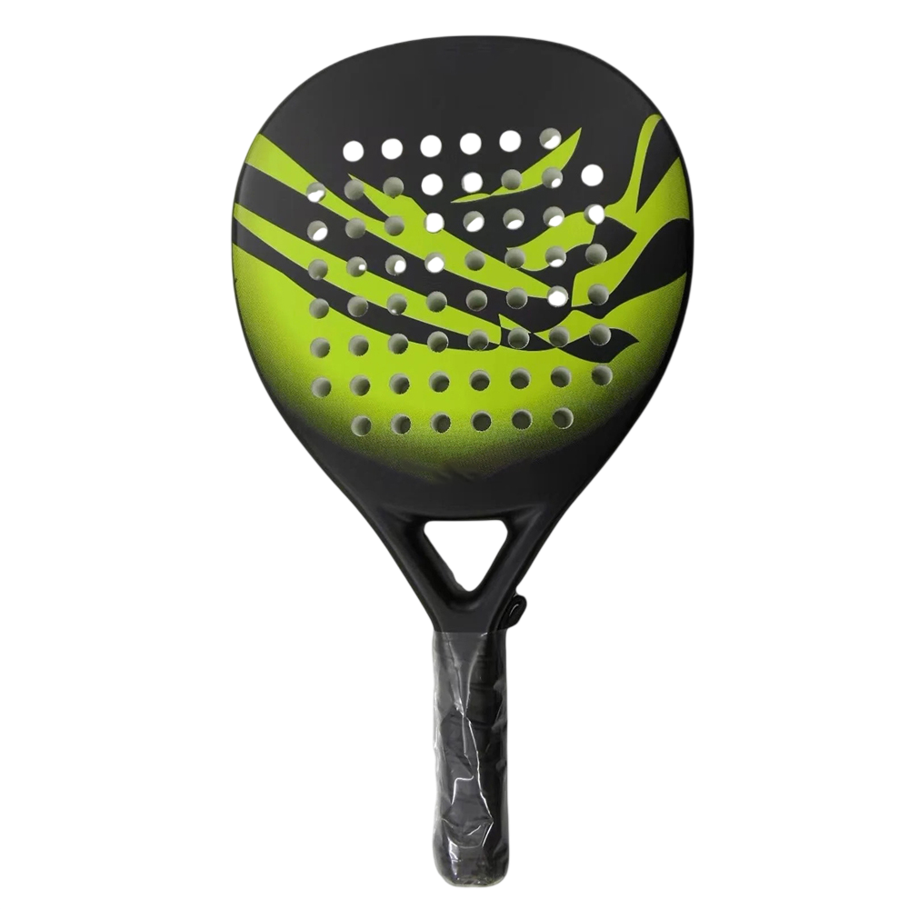 KetibLaxi Padel Racket for Beginners – Carbon Fiber Frame, Soft EVA Core & Enhanced Grip Control