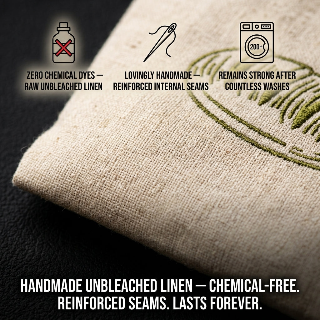 NixEsvi - 100% Natural Flax Linen