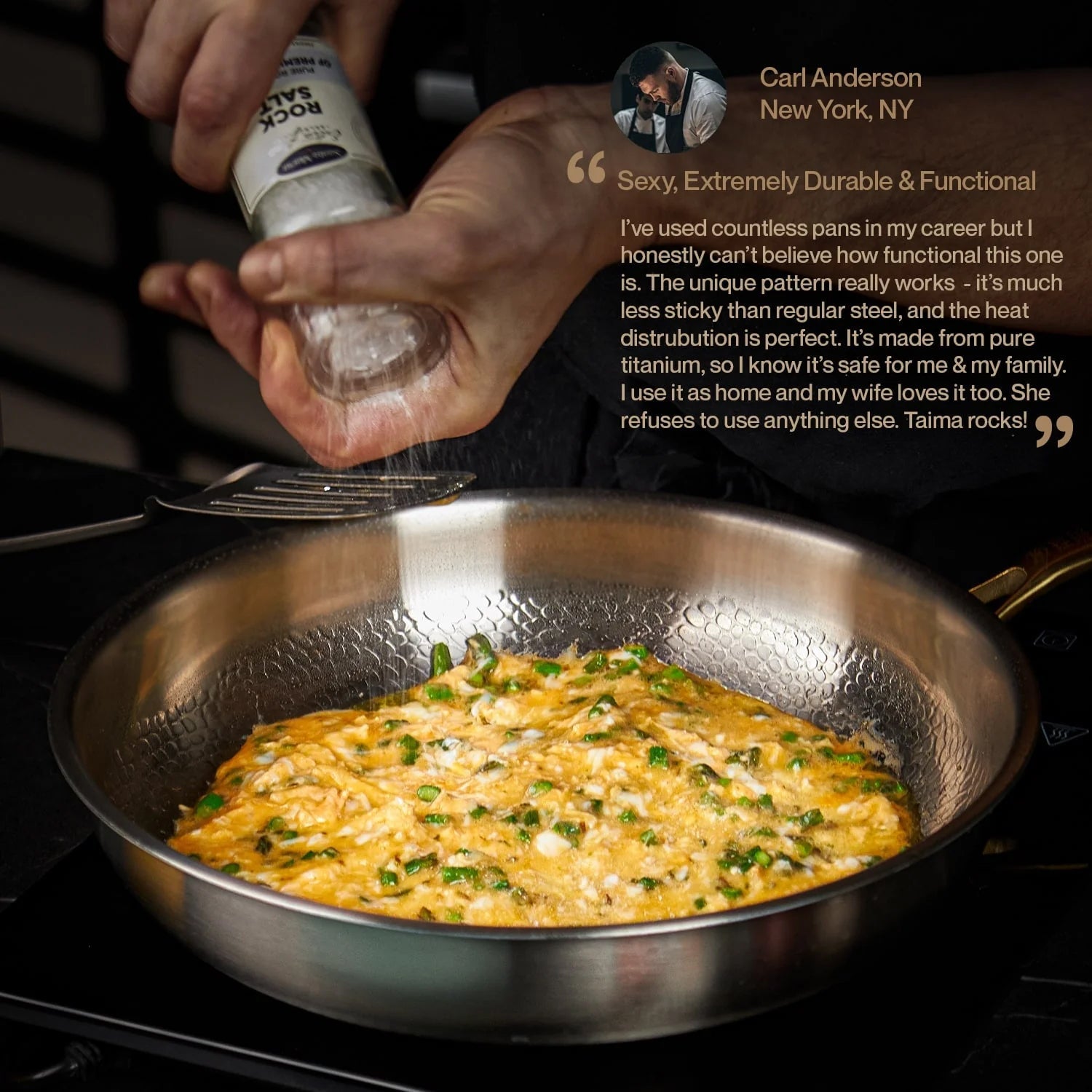 NoviApex Non-Stick Skillet Pan – Forged Aluminum Base, PFOA-Free Coating & Induction Compatible