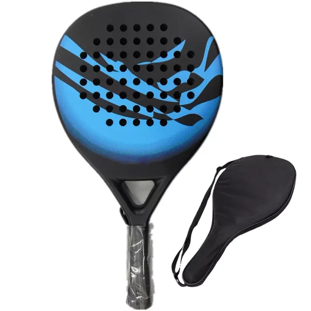 KetibLaxi Padel Racket for Beginners – Carbon Fiber Frame, Soft EVA Core & Enhanced Grip Control