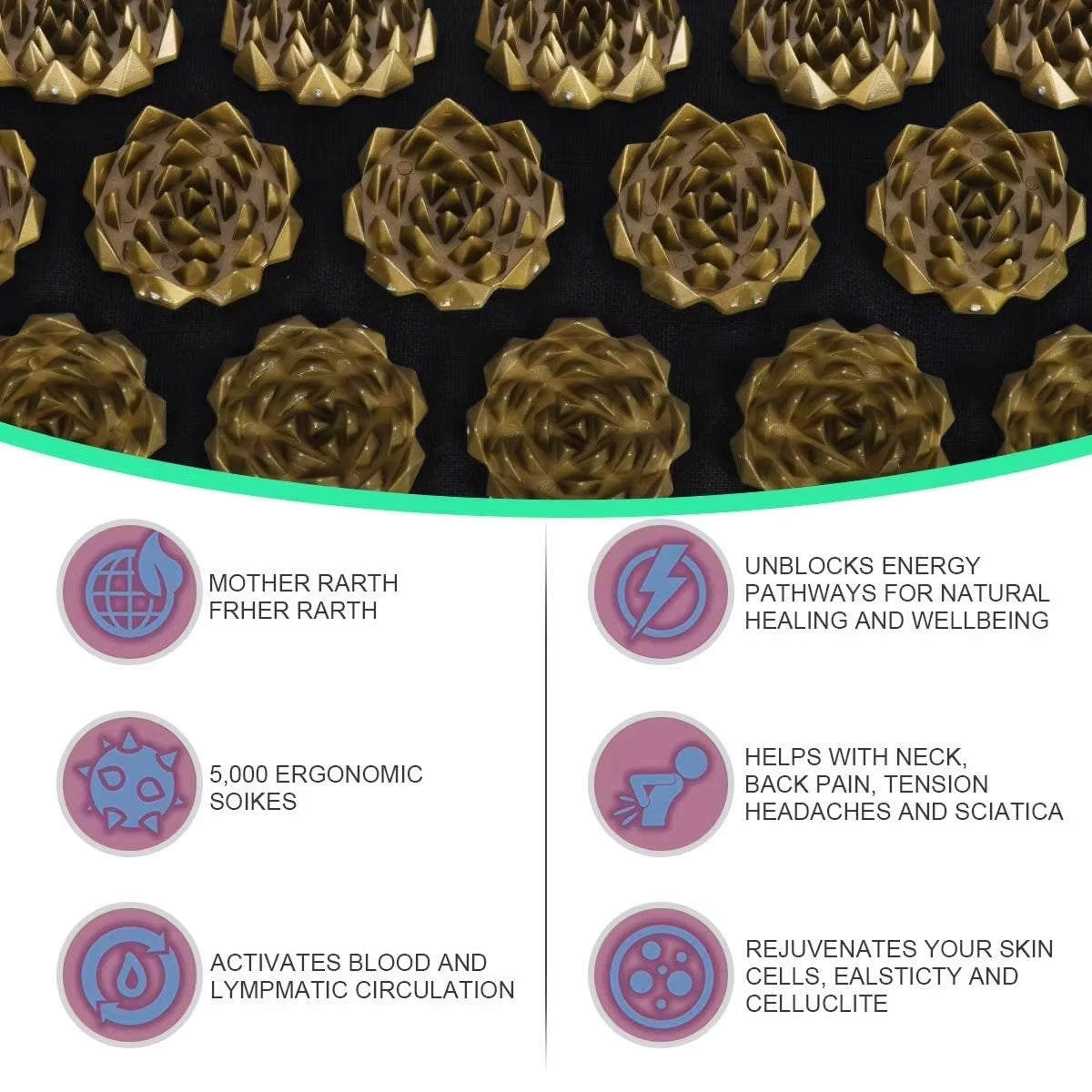 AcuRelaxy Accupressure Mat