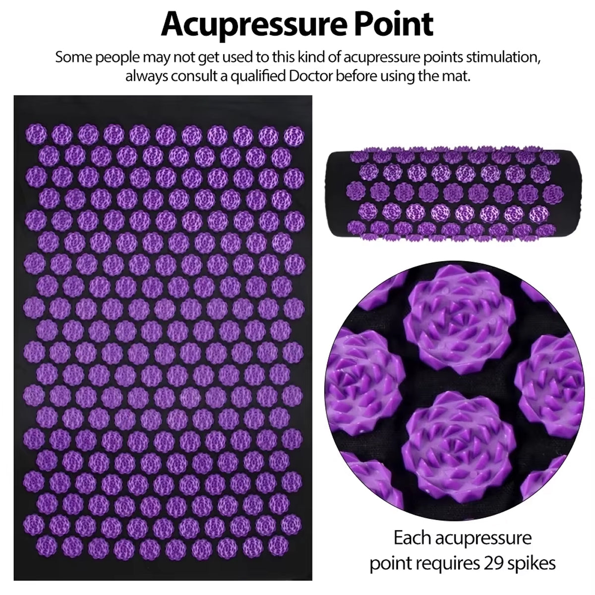 AcuRelaxy Accupressure Mat