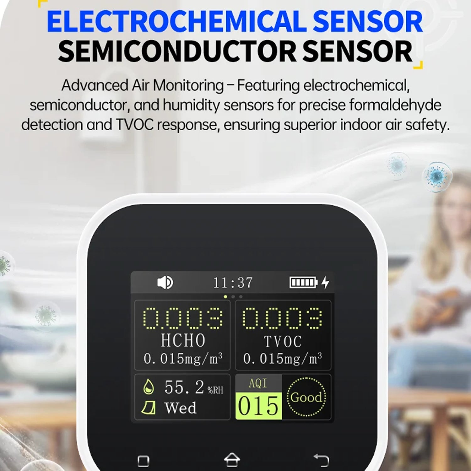 AeniRobe Dual Electrochemical And Semiconductor Sensors