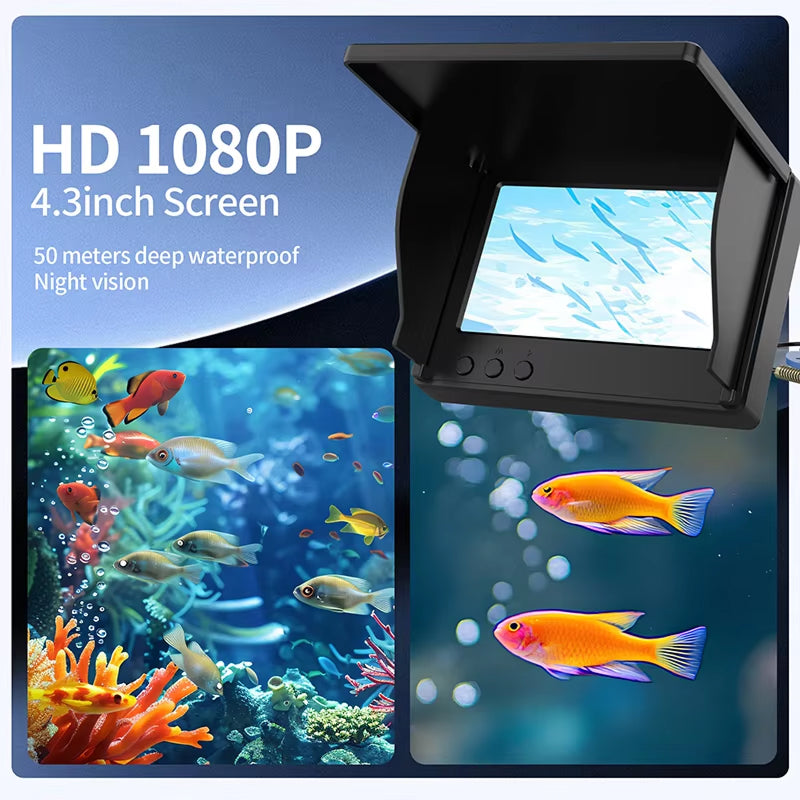 AquaVisee Underwater Fishing Camera 4.3