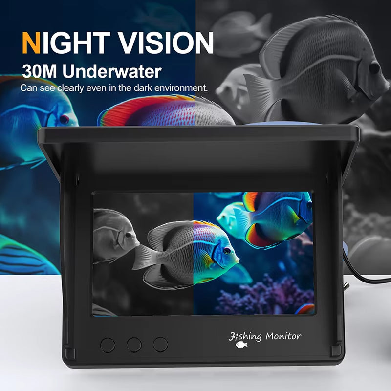 AquaVisee Underwater Fishing Camera 4.3