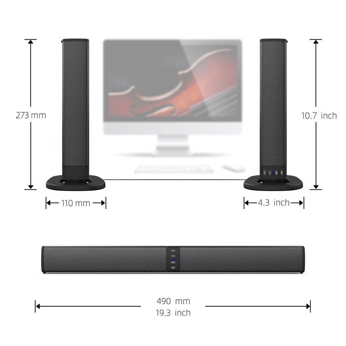 BariSovix Immersive 4-Speaker Audio Configuration