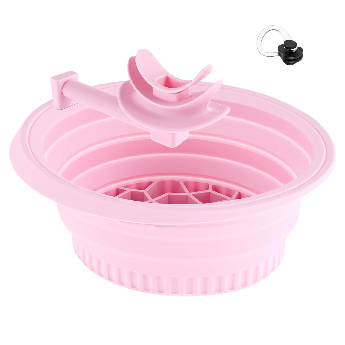 BatixFaci Face Ice Bath with Breathing Tube Collapsible Skin Icing Basin