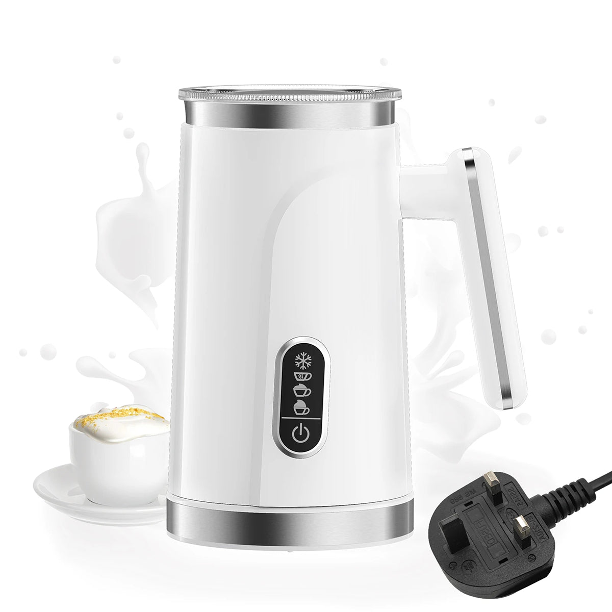 ChocoJiva Smart Hot Chocolate Maker – Automatic Milk Frother, Rapid Thermal Heating & Easy-Pour Spoutv
