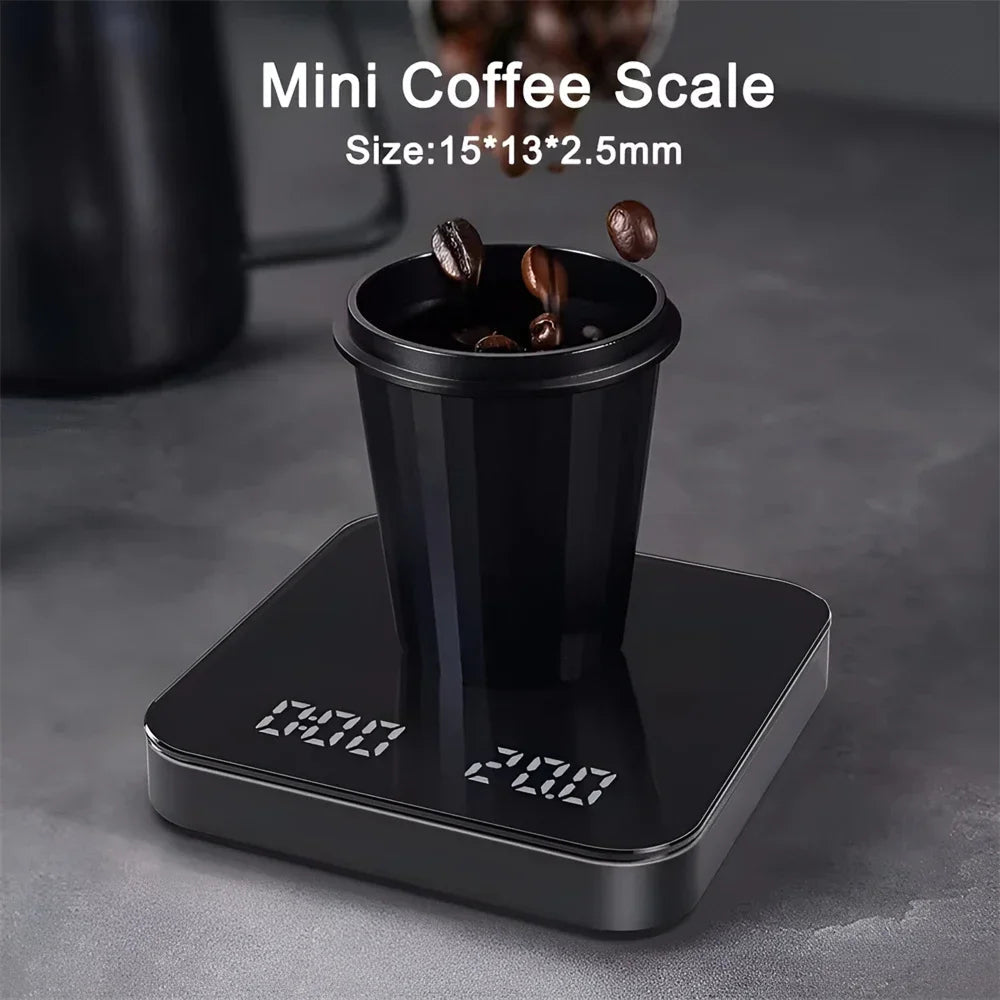 GossWic 0.1g Precision Across 0.1g–3,000g Range For Espresso, Pour-Over, And All Brew Methods