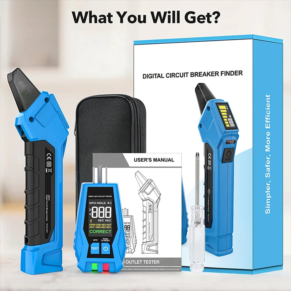 BortDesi Six-Fault GFCI Outlet Testing With Clear Correct Wiring Confirmation