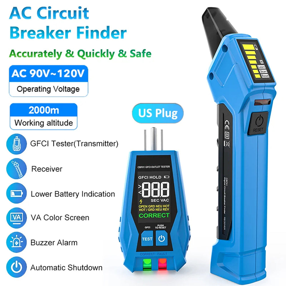 BortDesi Six-Fault GFCI Outlet Testing With Clear Correct Wiring Confirmation