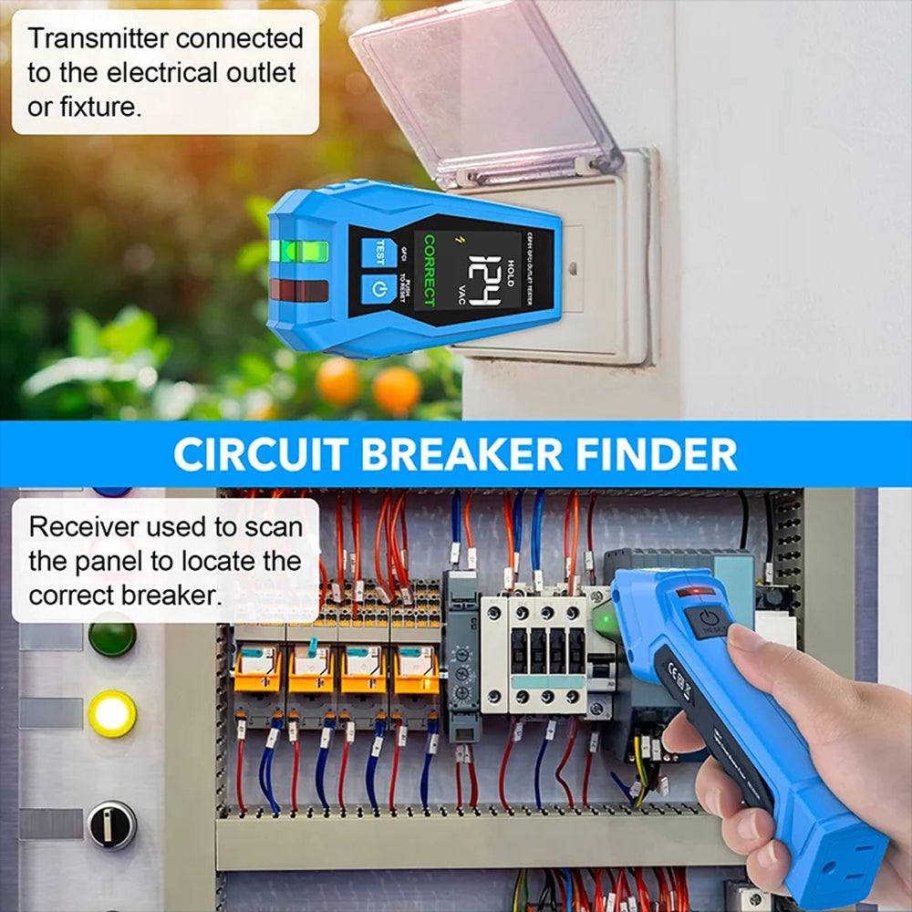 BortDesi Six-Fault GFCI Outlet Testing With Clear Correct Wiring Confirmation