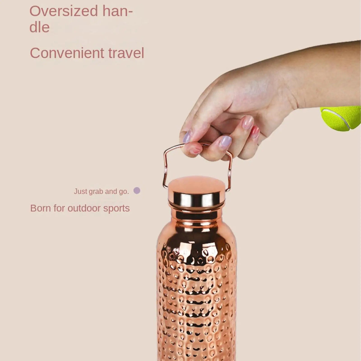 BottleRost 800ml Capacity In 1.0mm Thick 304 Stainless Steel