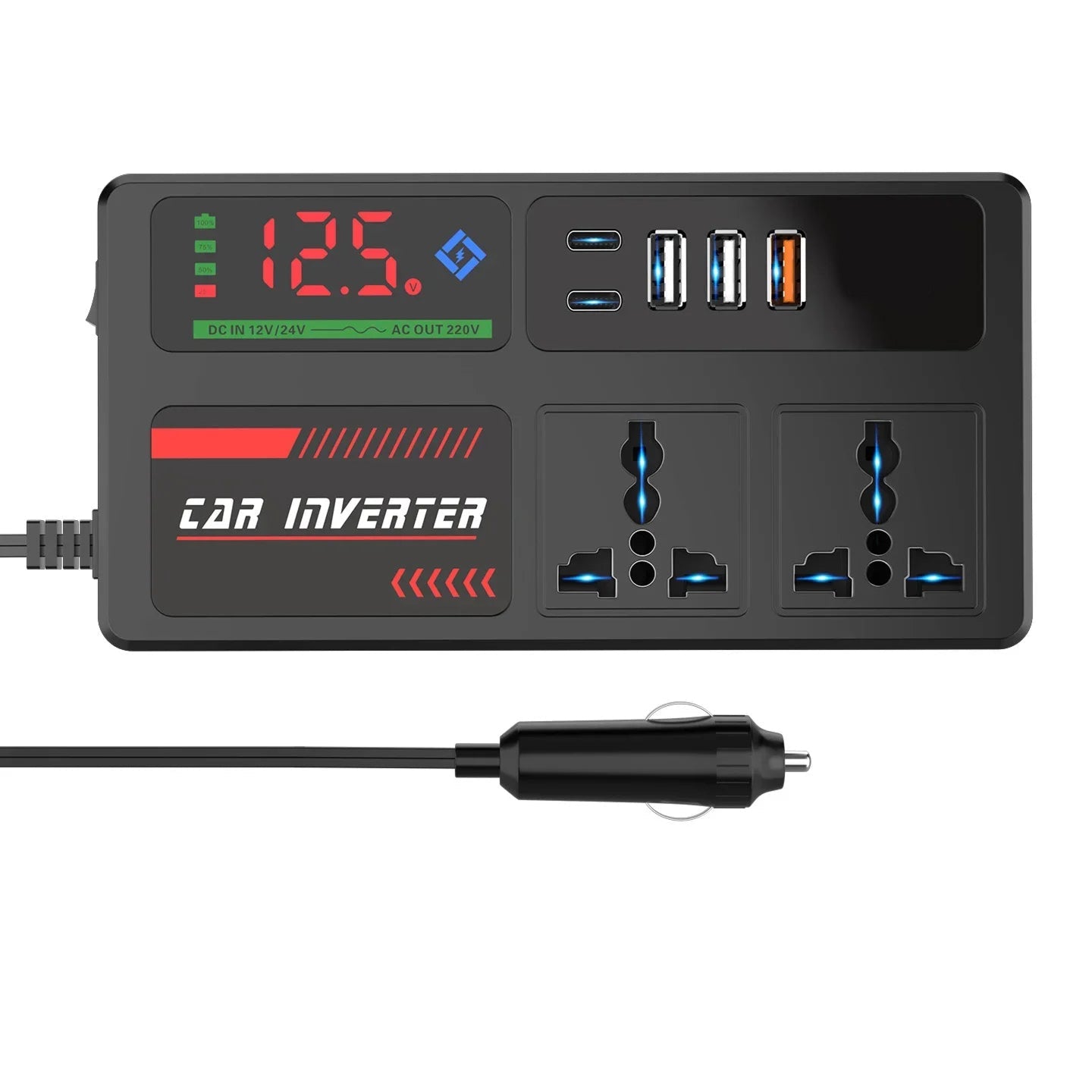 BoviWead Equipped with dual 220V high-voltage AC outlets