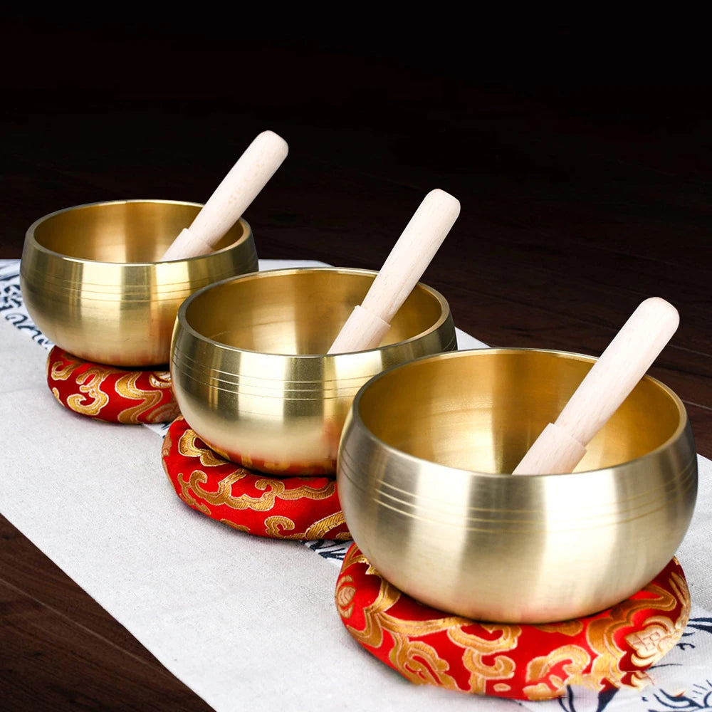 BowlMuci Premium Brass Construction Producing Up To 16 Harmonic Overtones