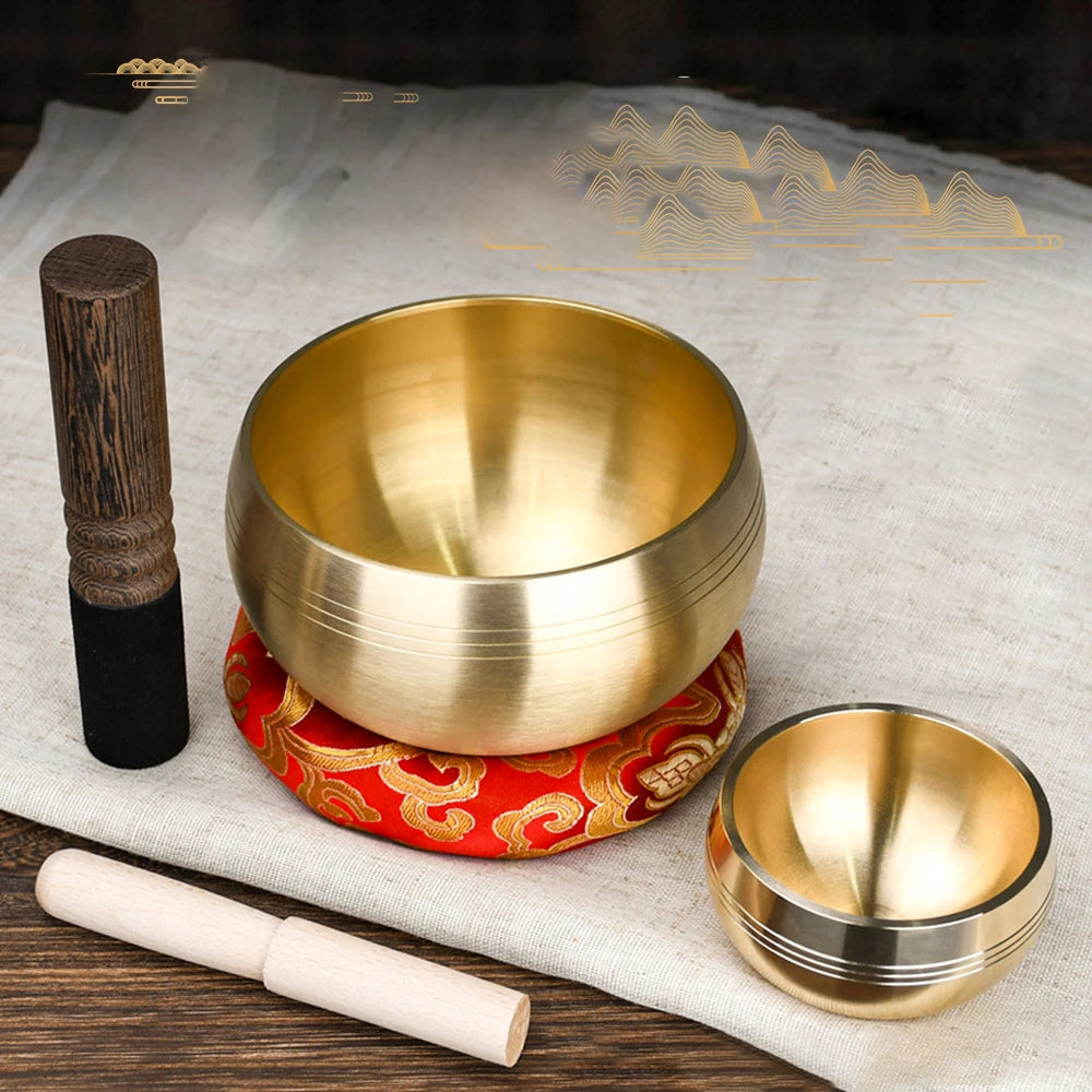 BowlMuci Premium Brass Construction Producing Up To 16 Harmonic Overtones