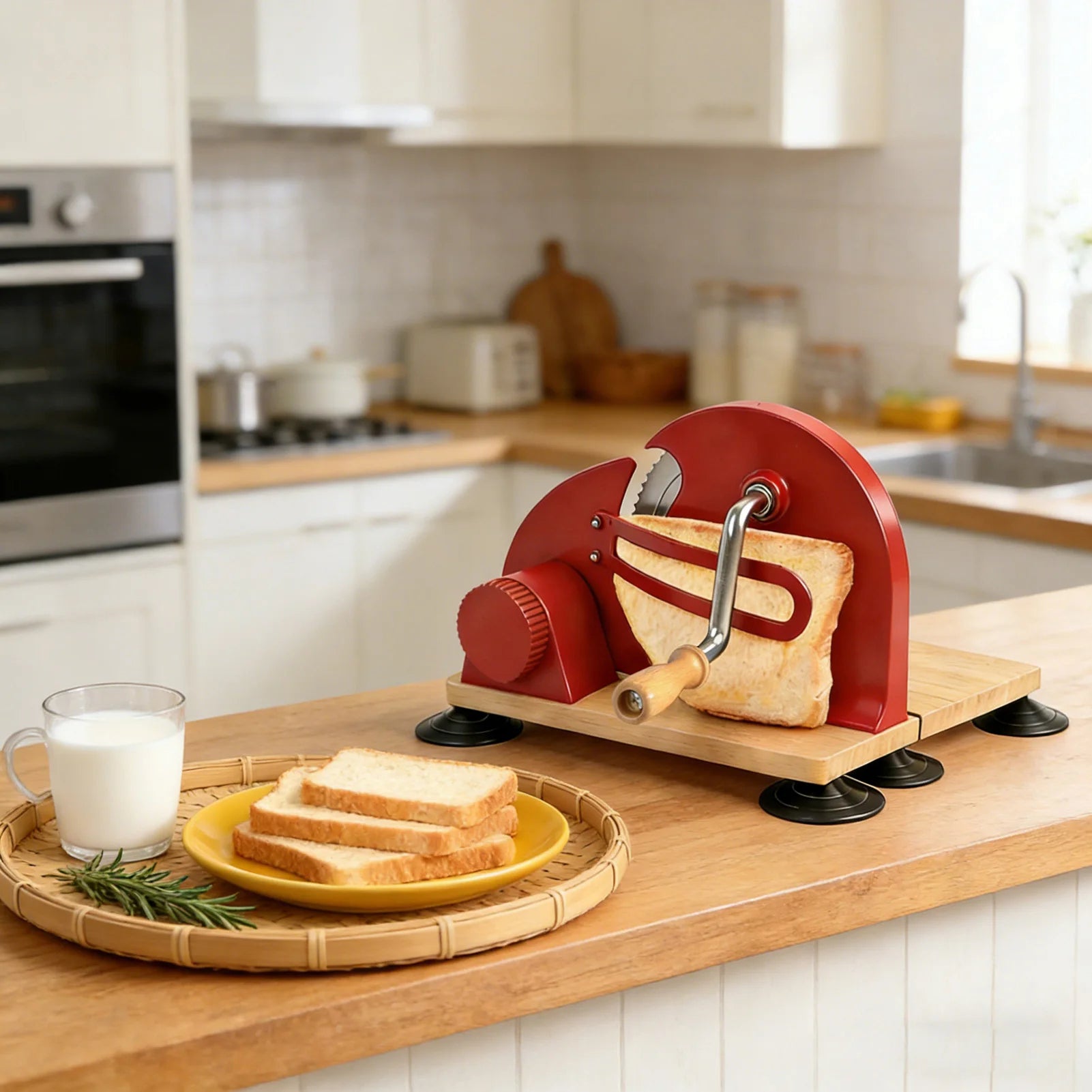 BreadiCutAdjustable Thickness For Ultra-Thin Sandwich Slices