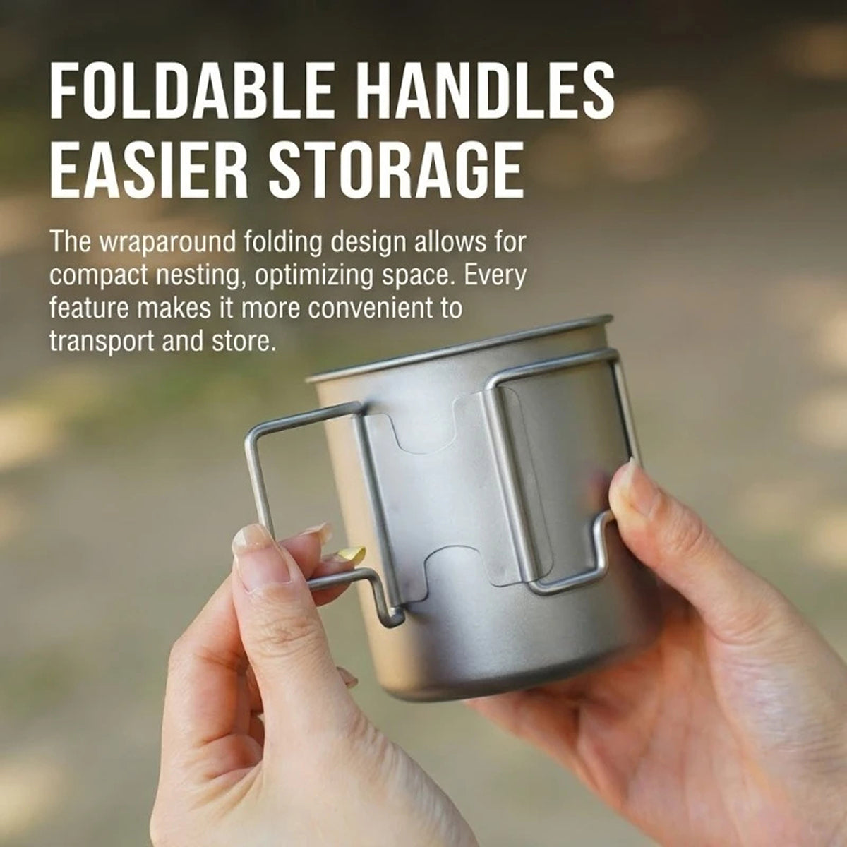 CaborWel Pure Grade Titanium At Just 143g For Maximum Portability Without Compromise