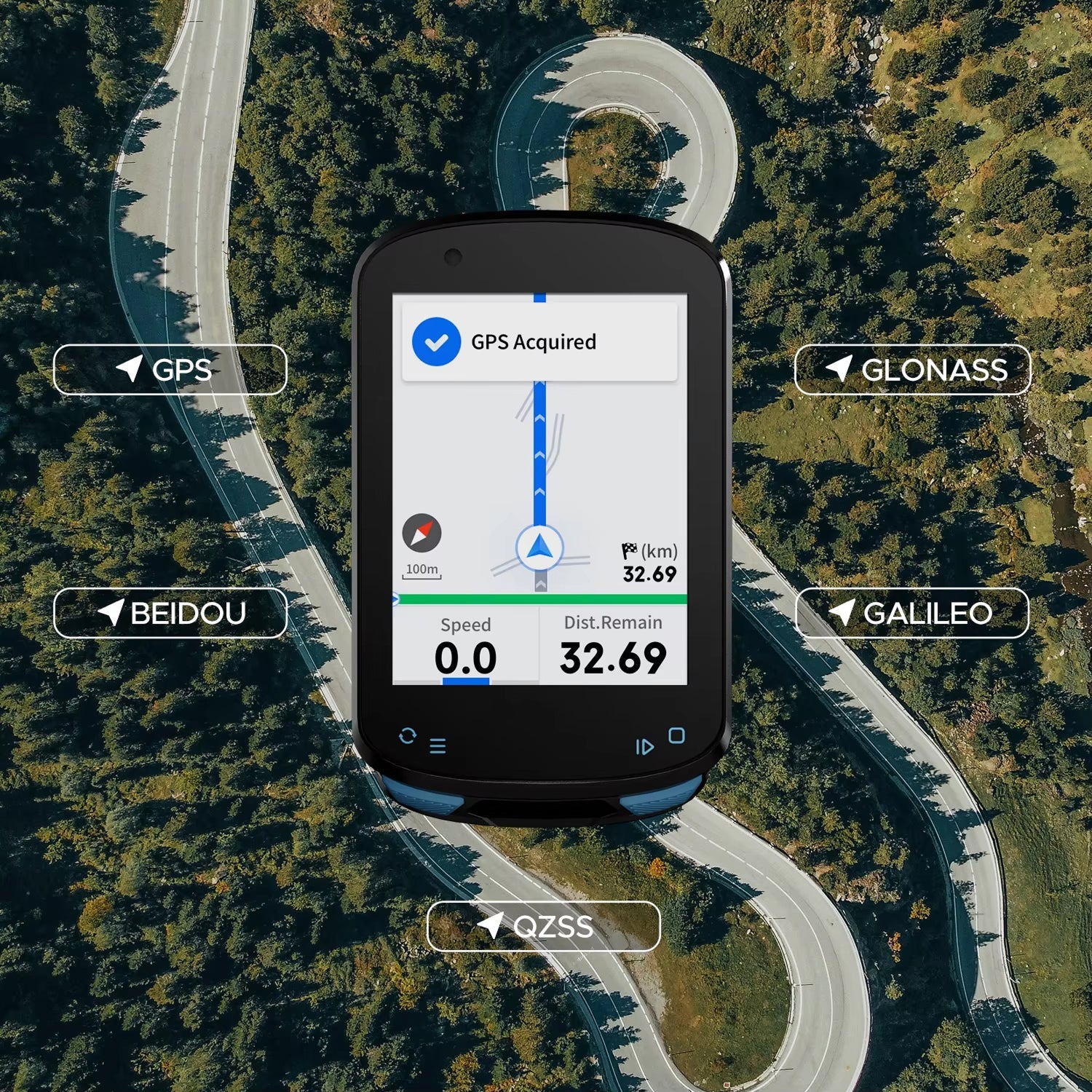 Cadnexura Wireless Bike Computer – 20-Function Speedometer, Waterproof LCD & Auto Wake-Up