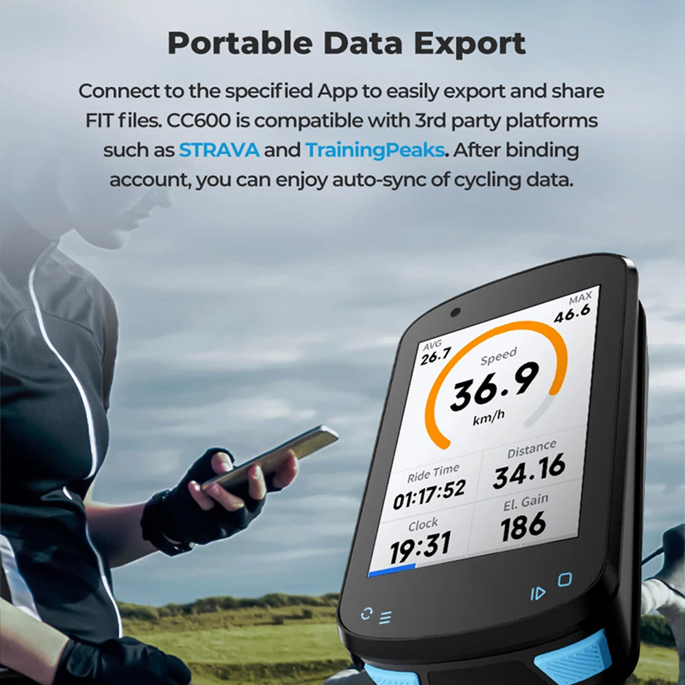 Cadnexura Wireless Bike Computer – 20-Function Speedometer, Waterproof LCD & Auto Wake-Up