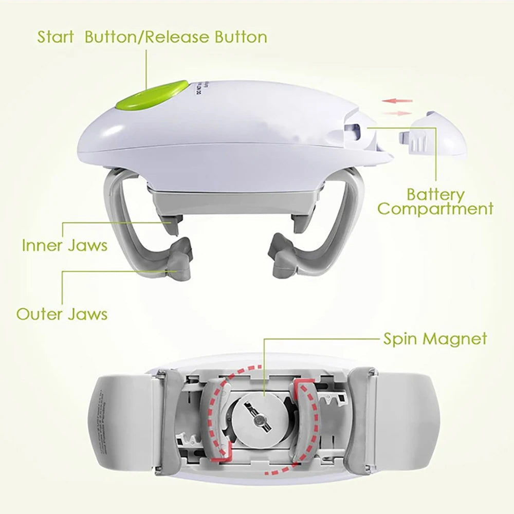 CanixOpi Hands Free Automatic Jar Can Opener