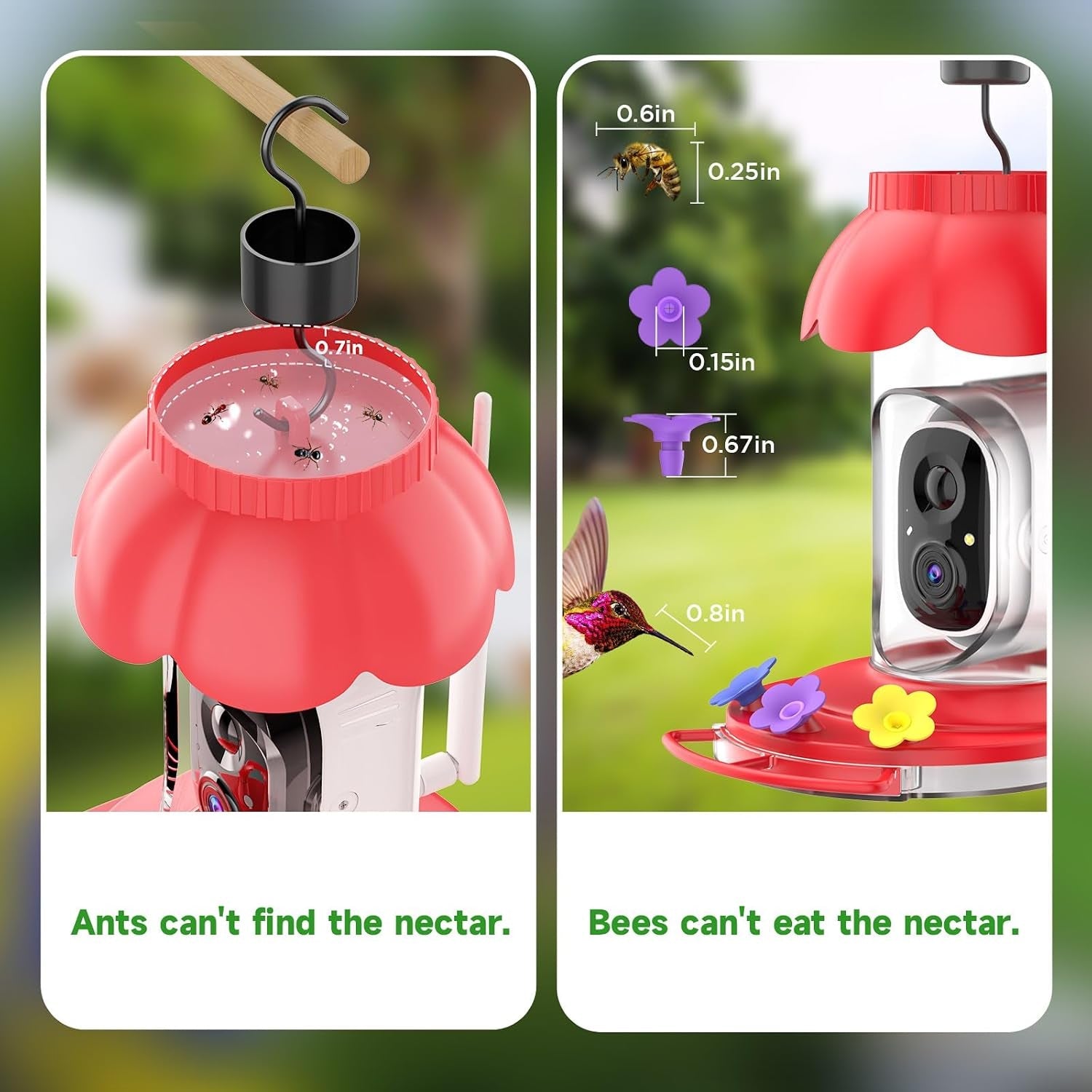 CaresBird 1080P Camera With 160-Degree