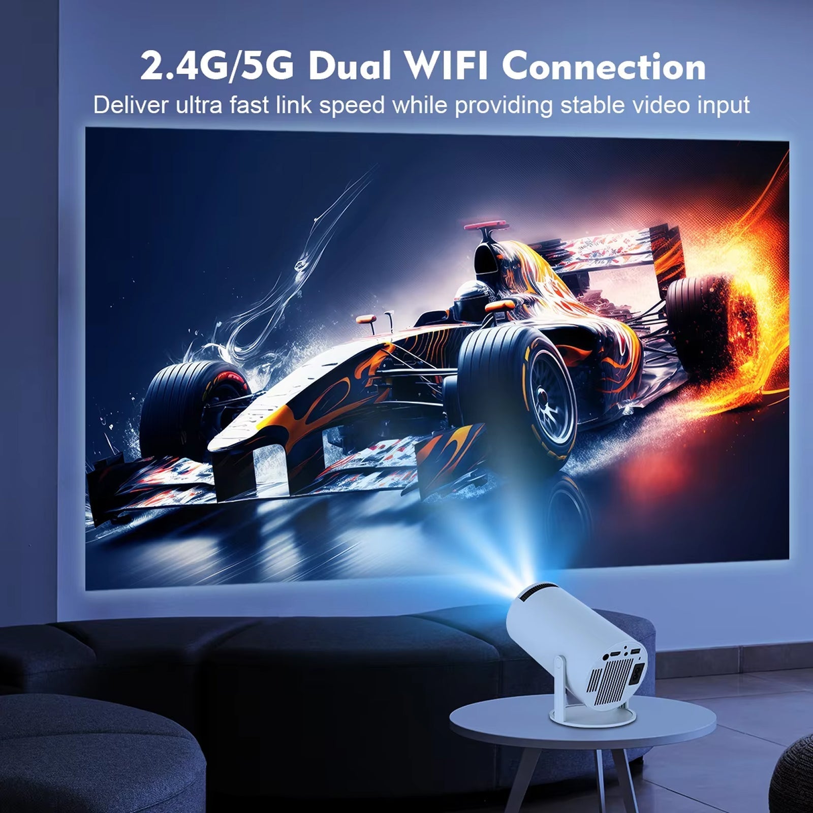 AcStroit 4K Smart Projector