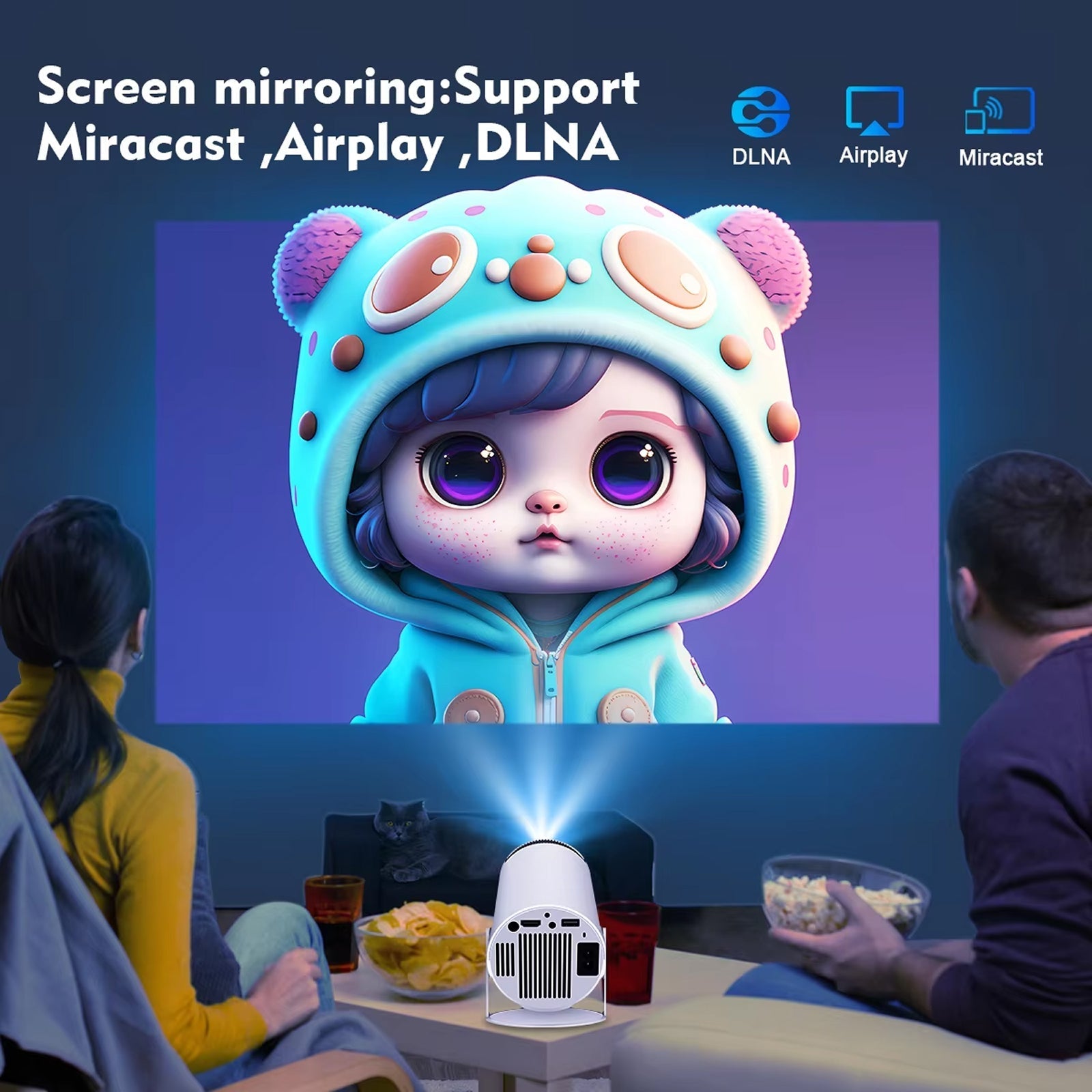 AcStroit 4K Smart Projector