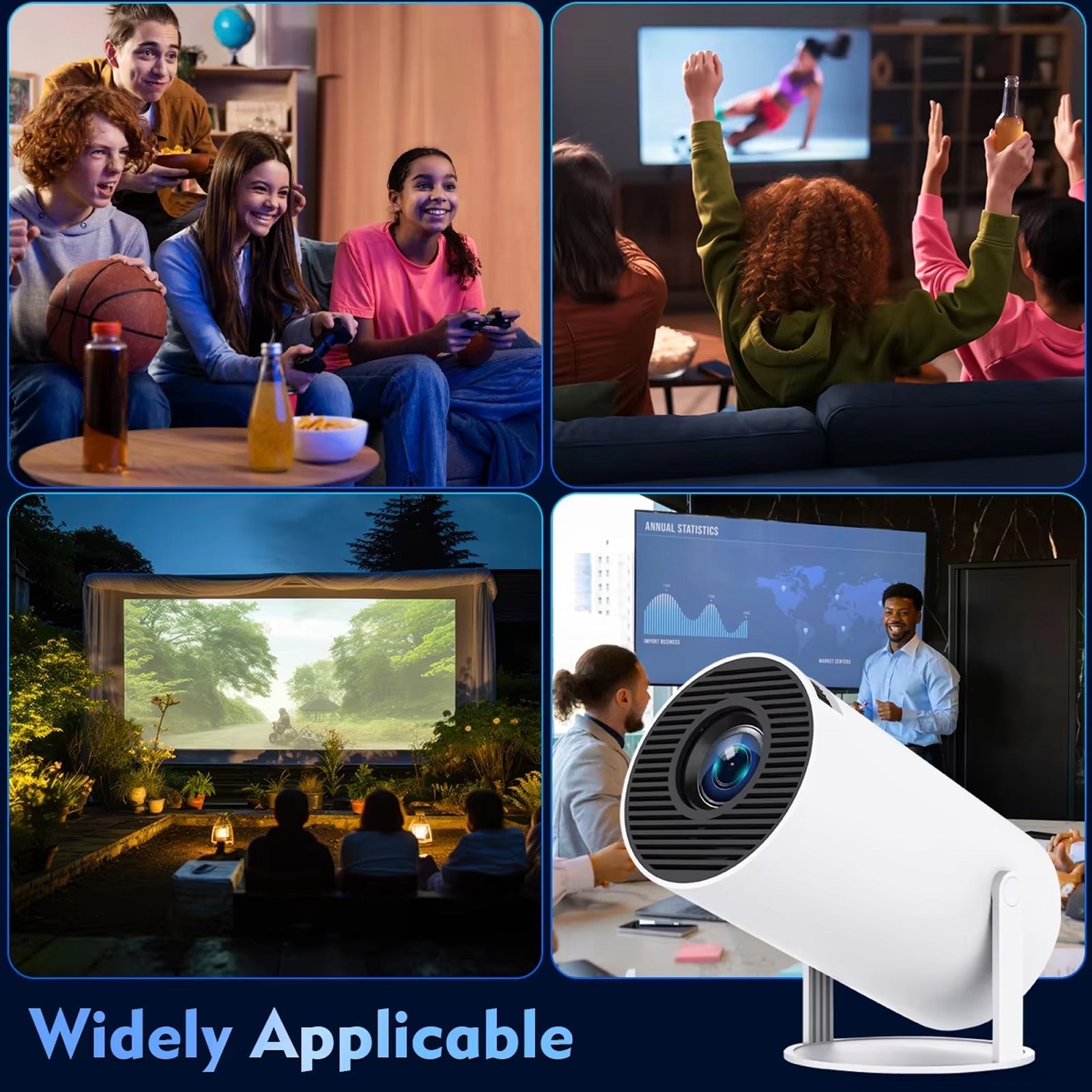 AcStroit 4K Smart Projector