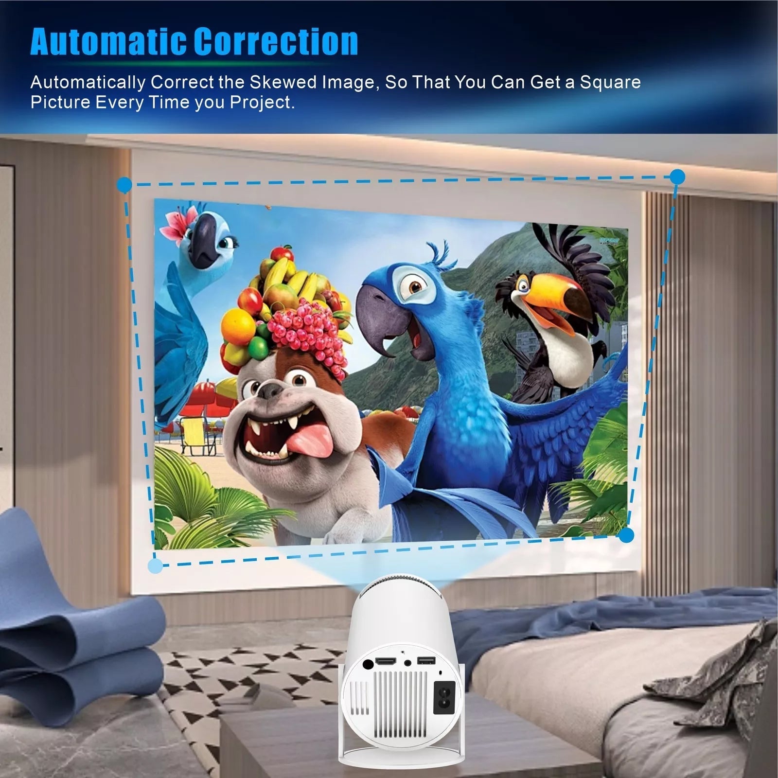 AcStroit 4K Smart Projector