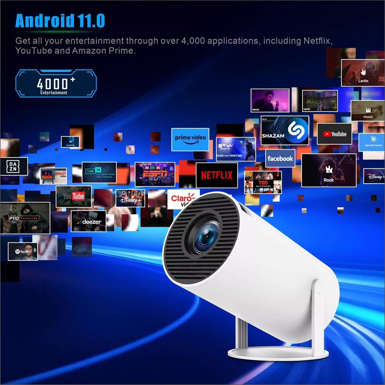 AcStroit 4K Smart Projector