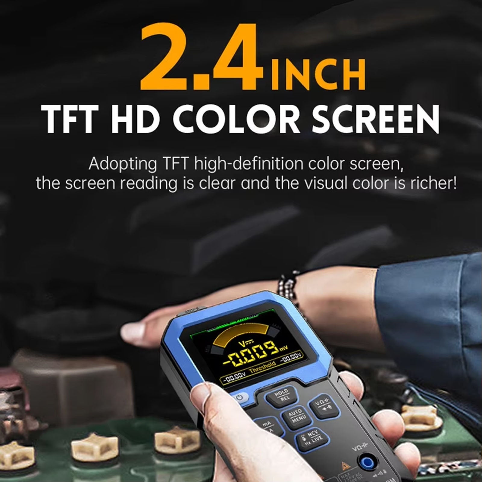 CastFirt Intelligent Rechargeable TFT Color Multimeter