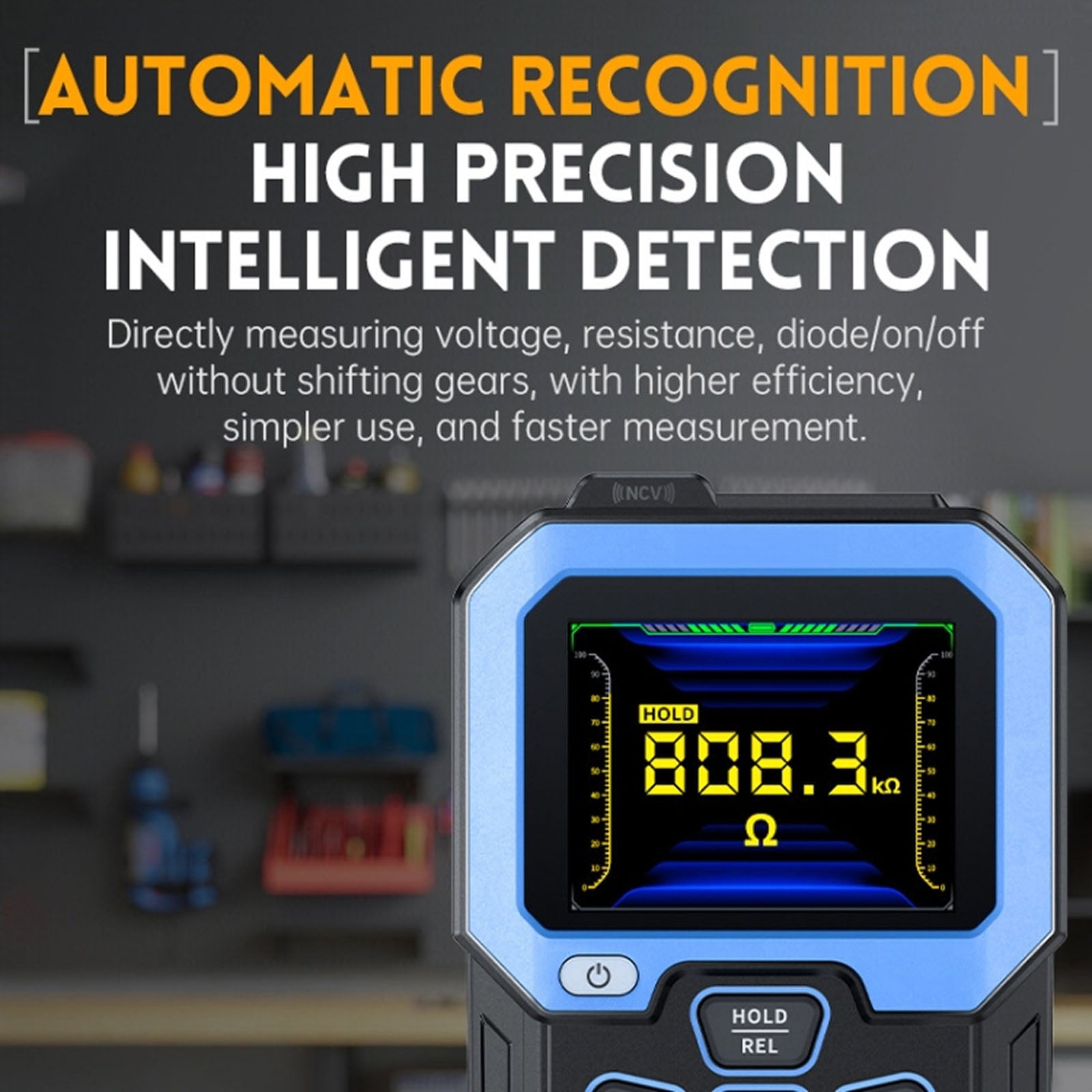 CastFirt Intelligent Rechargeable TFT Color Multimeter