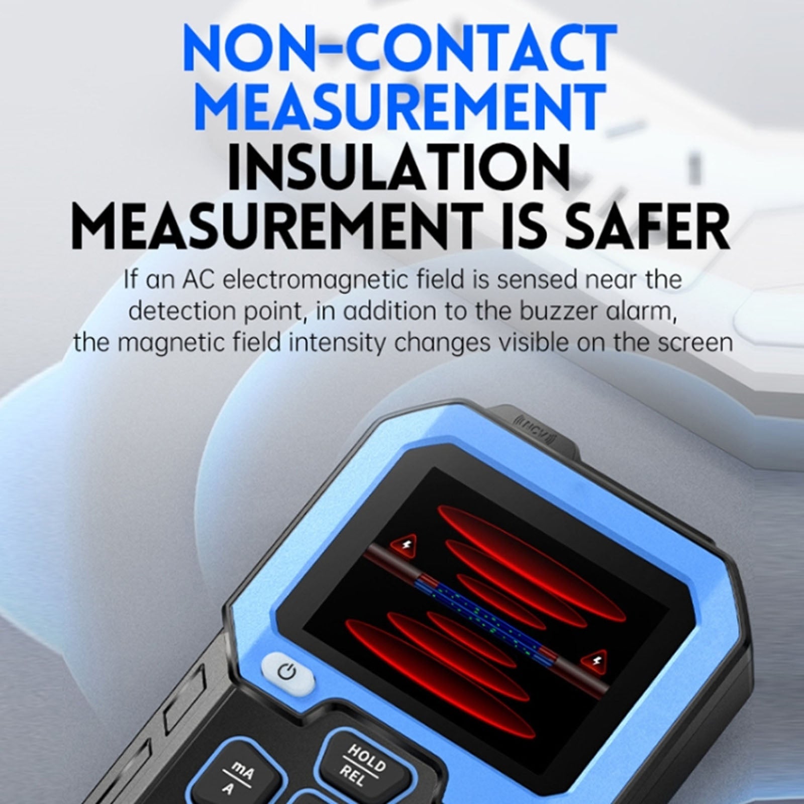 CastFirt Intelligent Rechargeable TFT Color Multimeter