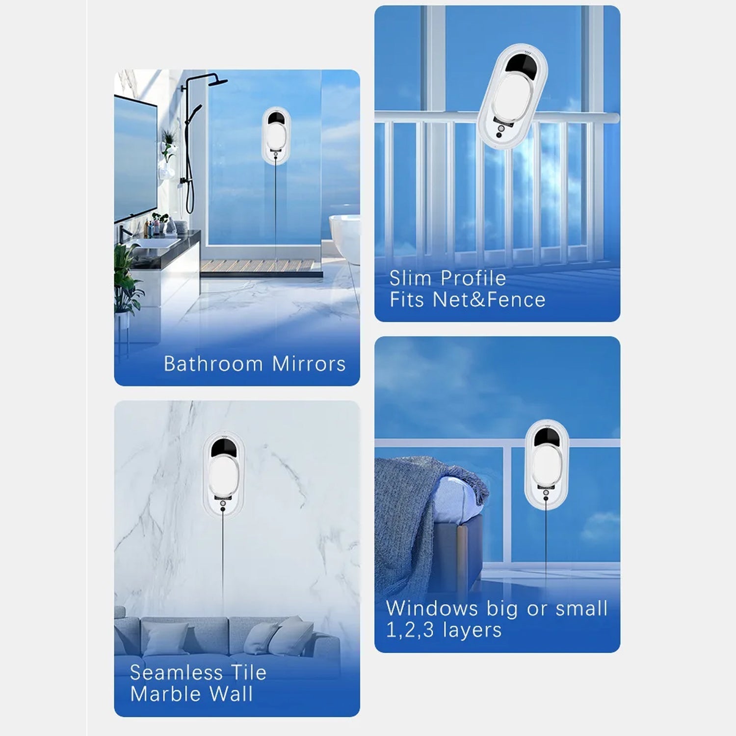 RelleBont Window Robot Cleaner - smart and powerful