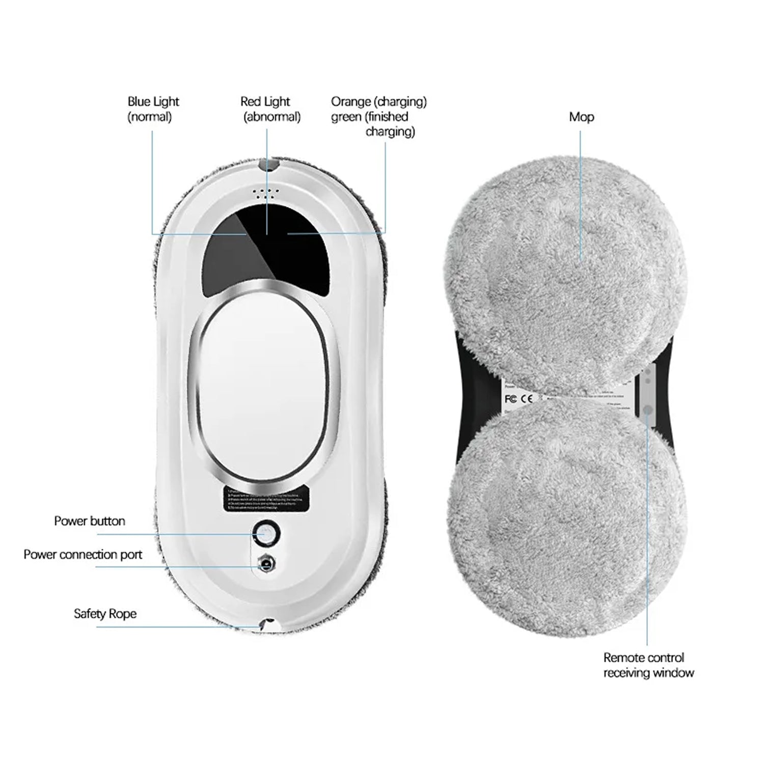 RelleBont Window Robot Cleaner - smart and powerful