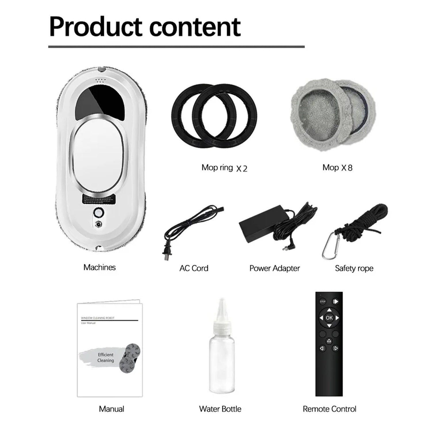 RelleBont Window Robot Cleaner - smart and powerful