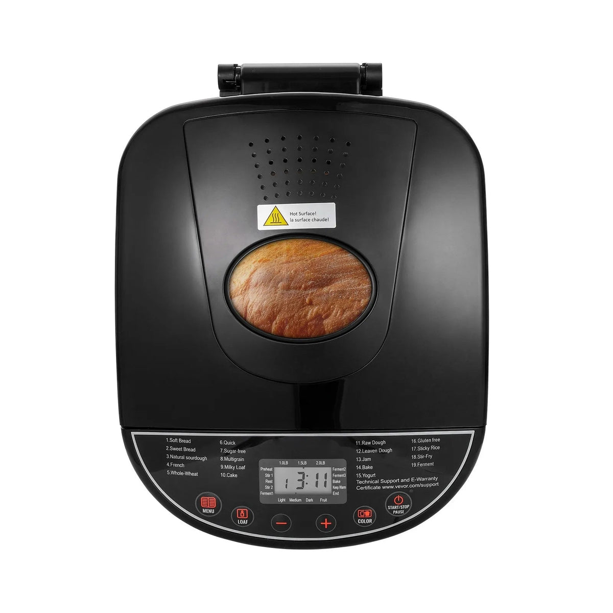 ClenVoca Automatic kneading & fermentation
