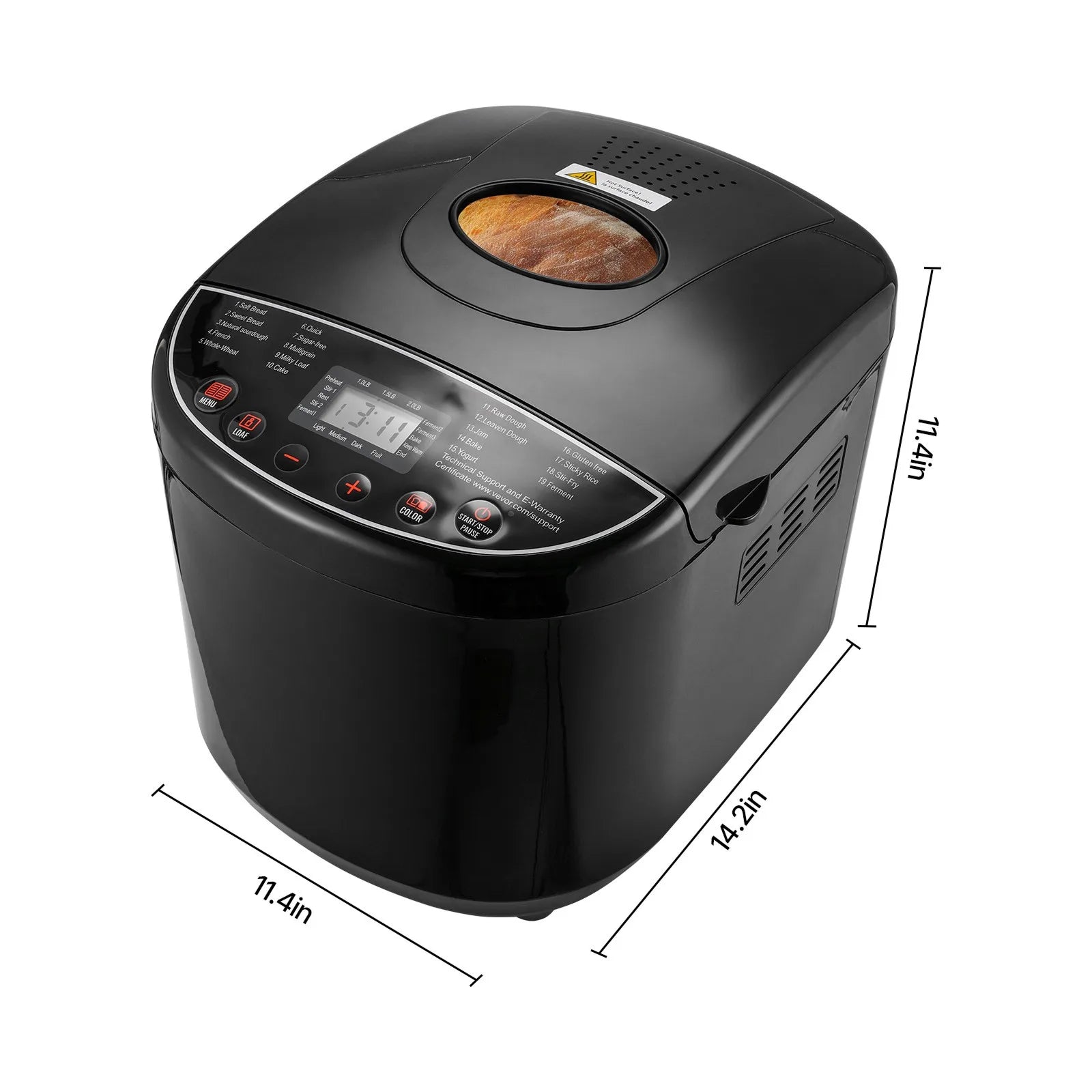 ClenVoca Automatic kneading & fermentation