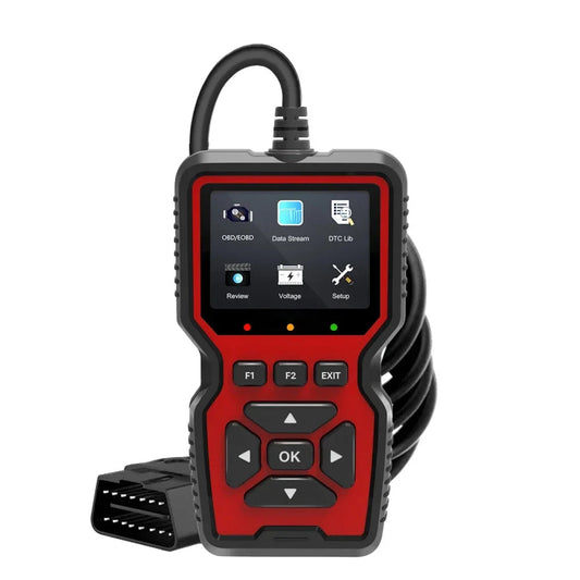 CodiRedix Professional OBD2 Scanner – 35,000 DTC Library, Mode 6/8 Emissions & Battery Diagnostics