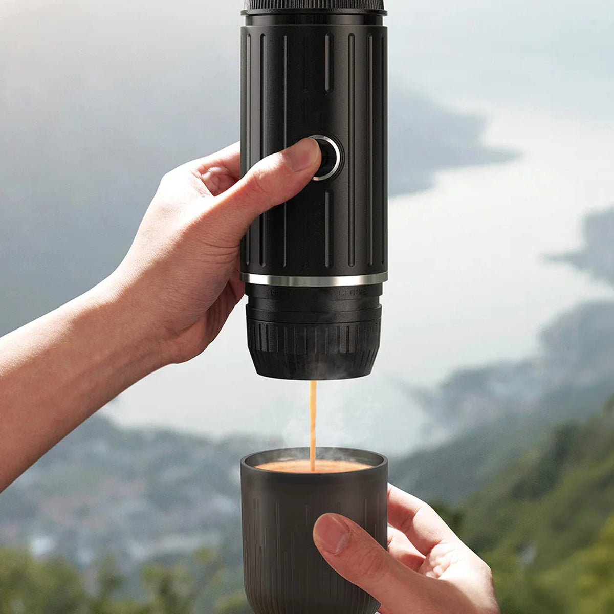 CofeMeki 19 BAR High-Pressure Extraction For Rich Crema-Topped Espresso