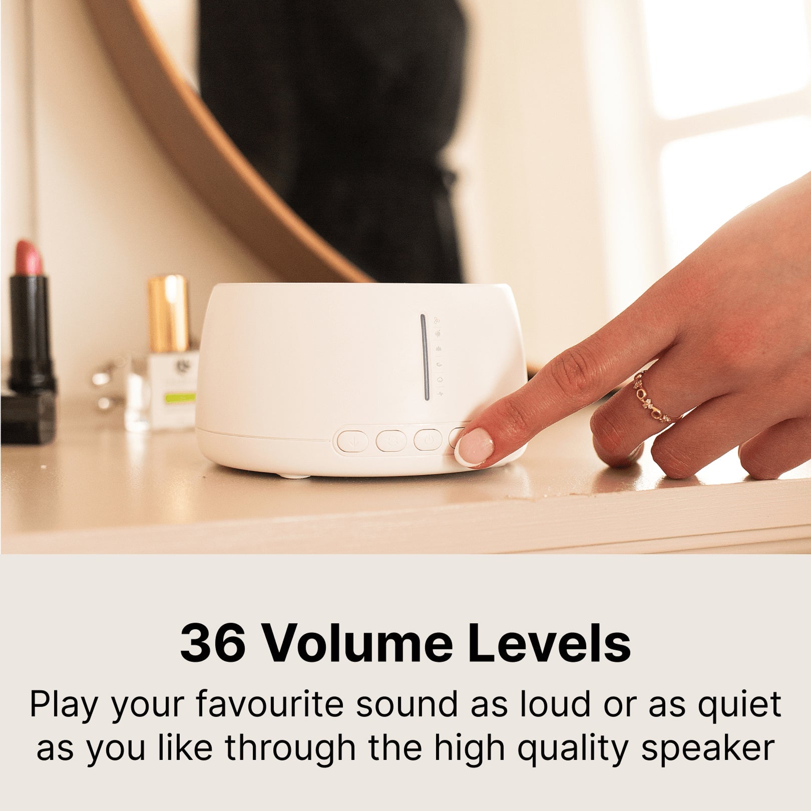 CrestSoni Sleep Therapy – 29 Soothing Sounds, Adjustable Night Light & Intelligent Auto-Timer