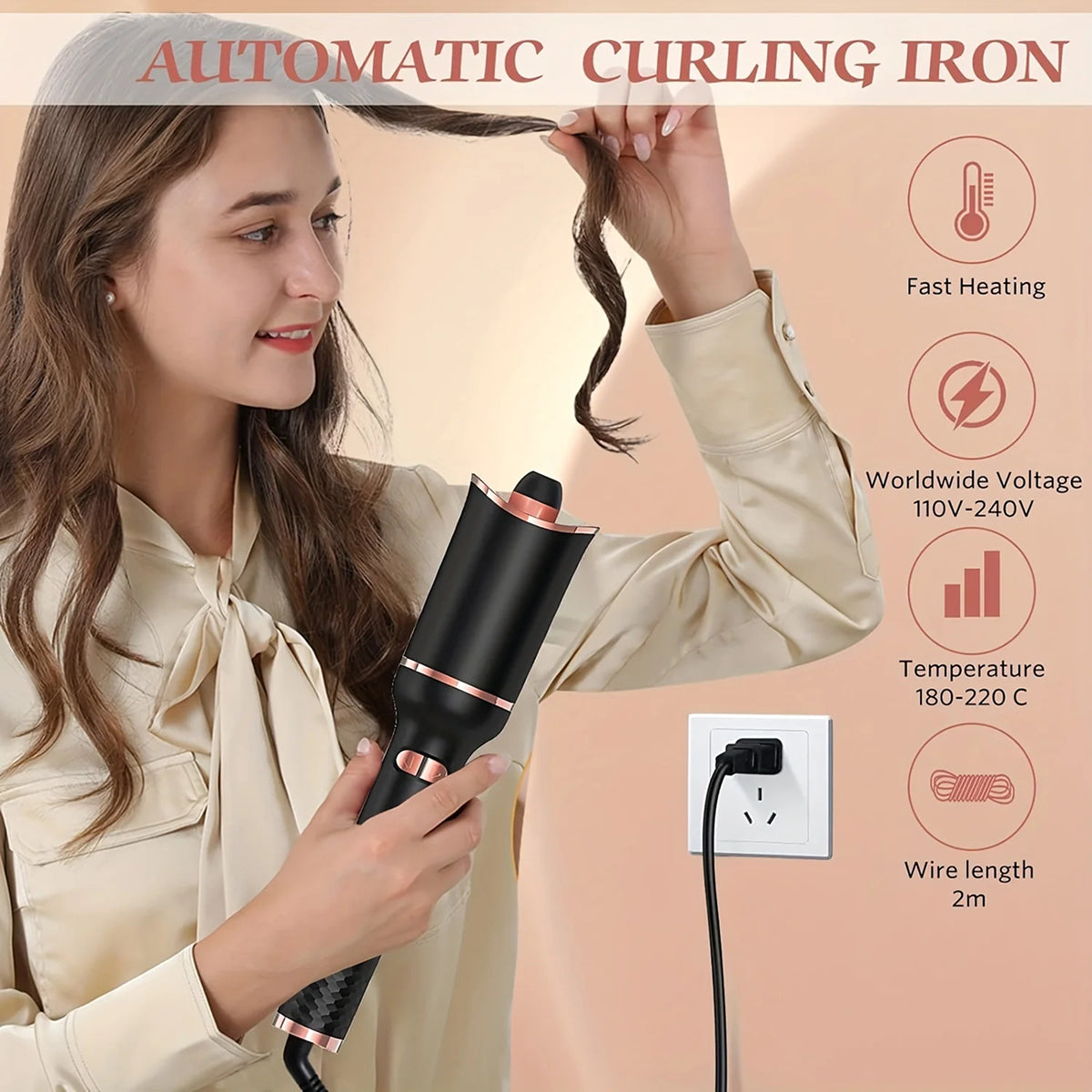 CroiLote Four Temperature Presets From 160°C To 220°C