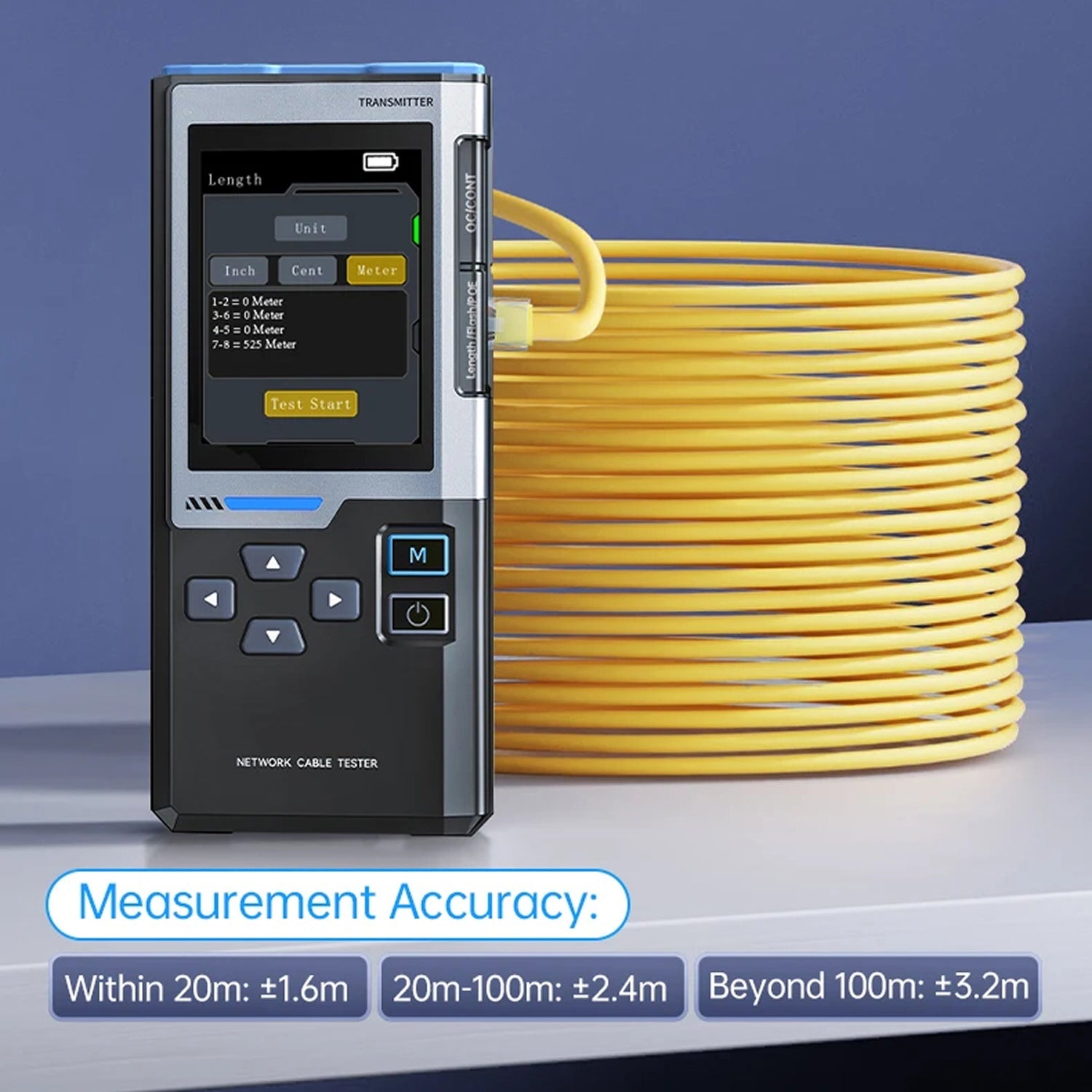 CronzTalin Speed Testing At 10/100/1000M, PoE Detection, Port Flash, And Anti-Interference Tracing