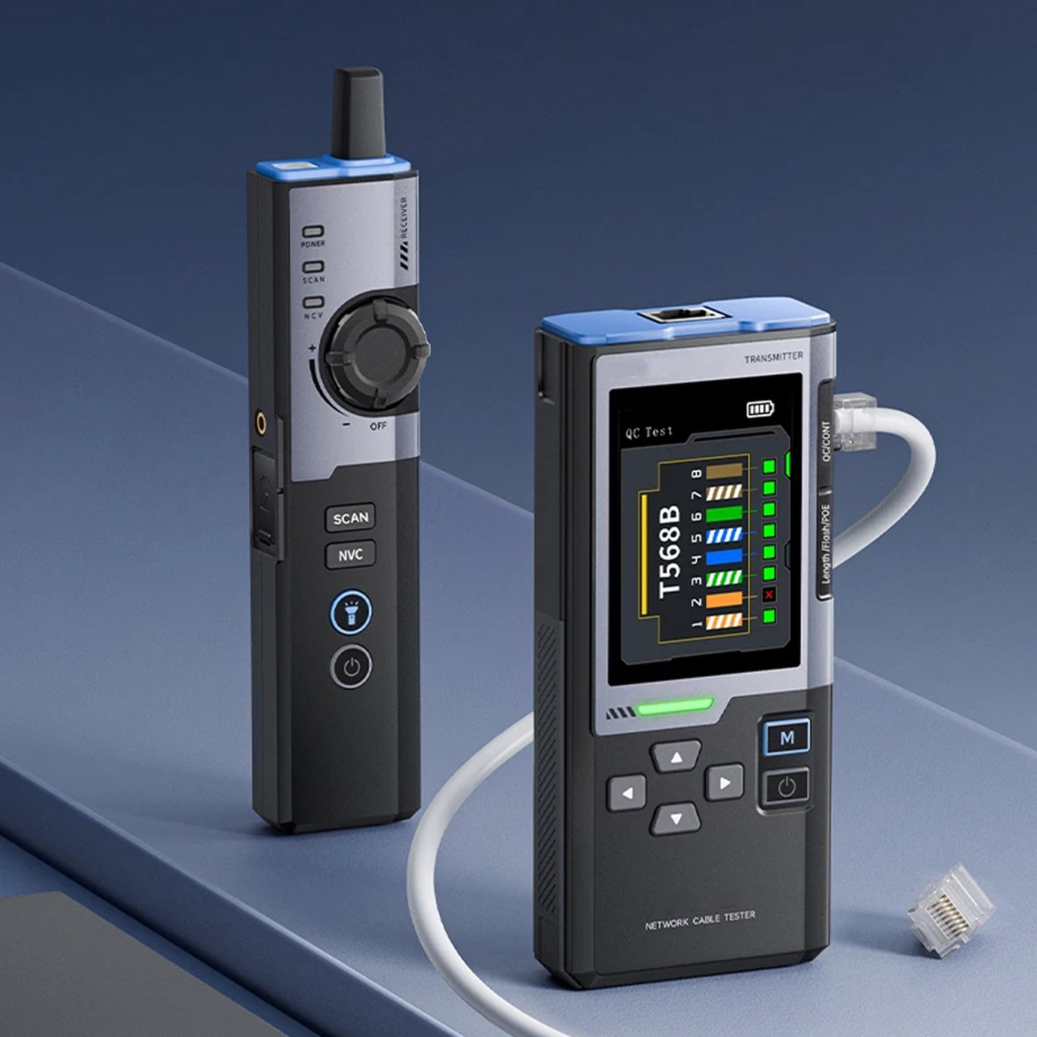 CronzTalin Speed Testing At 10/100/1000M, PoE Detection, Port Flash, And Anti-Interference Tracing