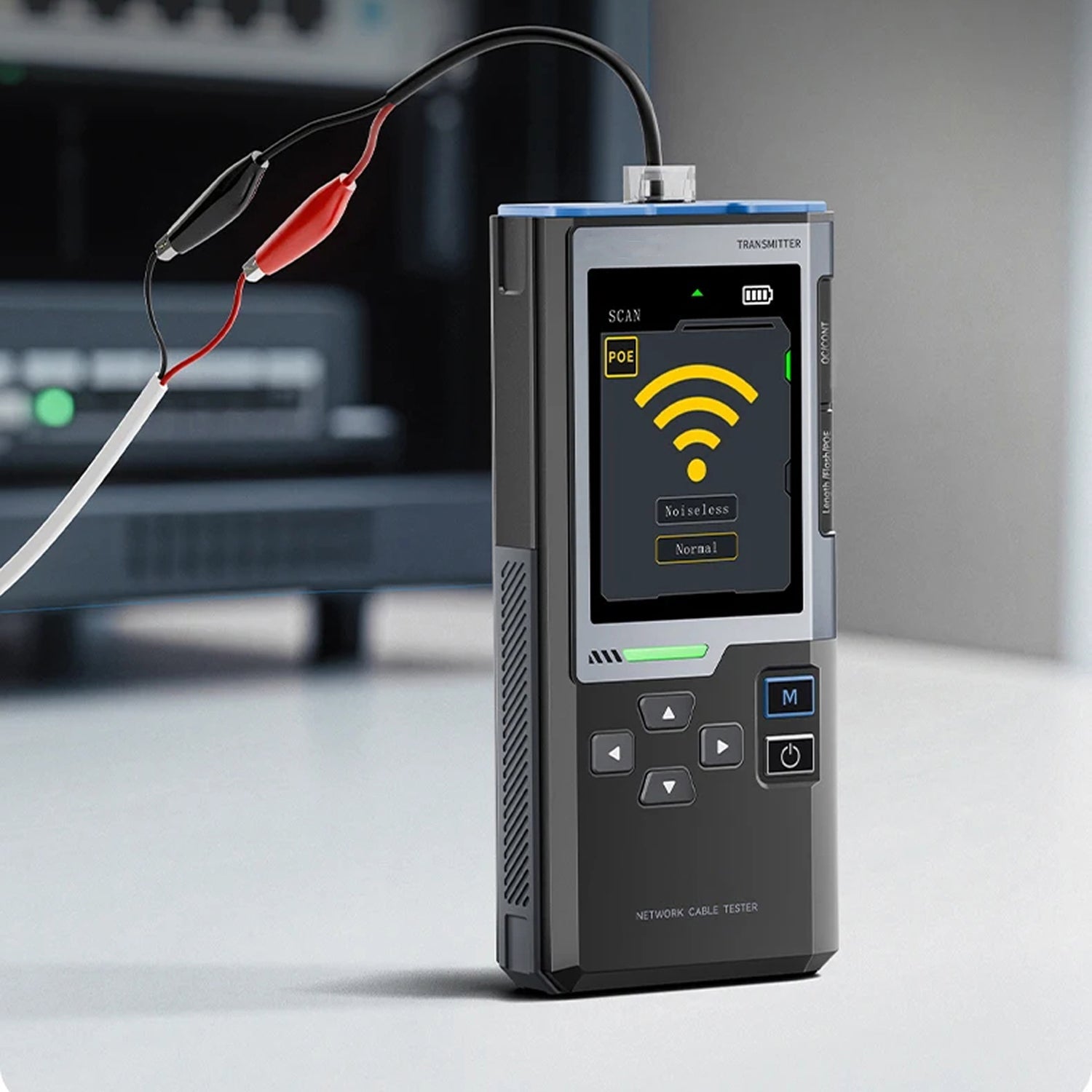 CronzTalin Speed Testing At 10/100/1000M, PoE Detection, Port Flash, And Anti-Interference Tracing