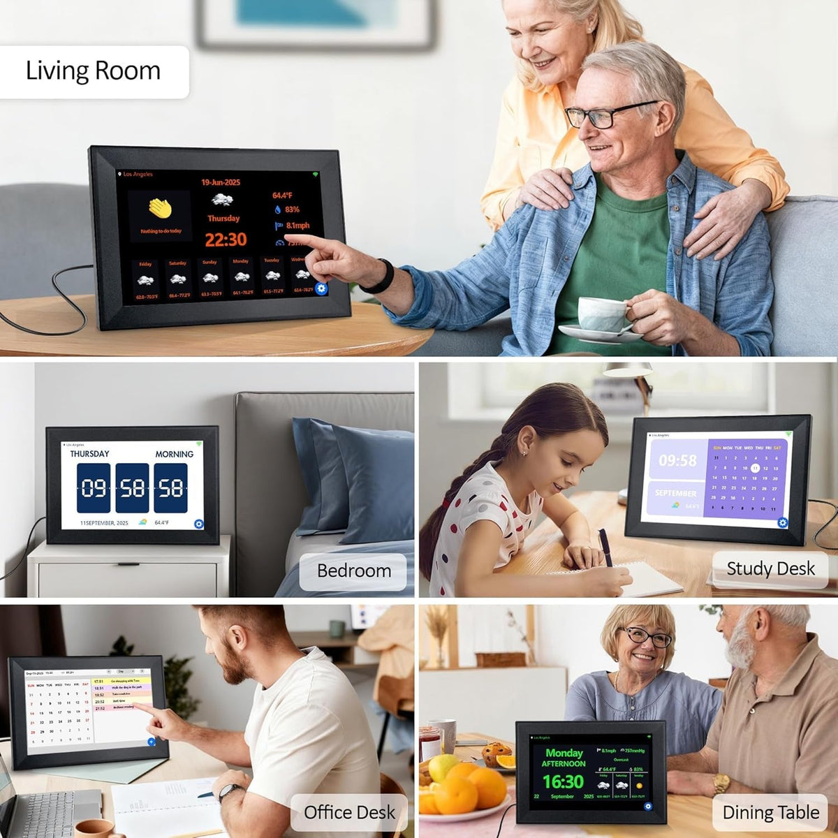 DageCres 10.1-Inch Large Touchscreen