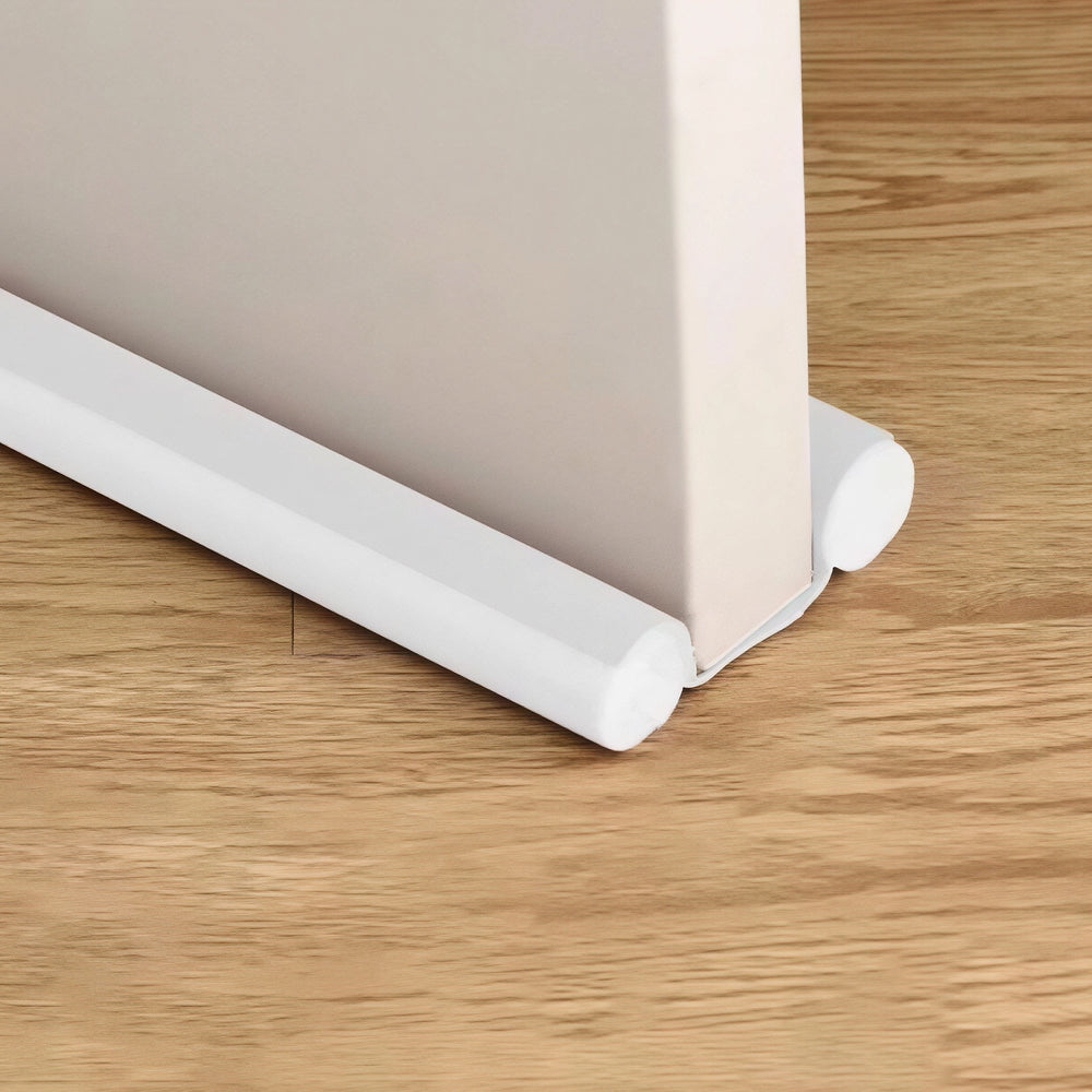 DaxenMix Door Draft Stopper - Premium Leather Double-Sided Under Door Seal, Fits up to 36