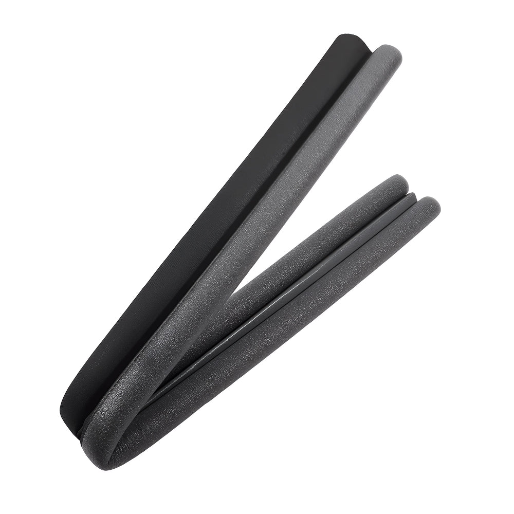 DaxenMix Door Draft Stopper - Premium Leather Double-Sided Under Door Seal, Fits up to 36